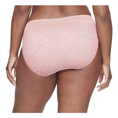 Image of Warner's Women's No Pinching, No Problem Dig-free Comfort Wait With Lace Microfiber Hipster 5609j