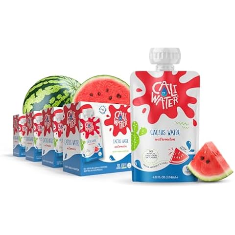 Caliwater Kids Cactus Water Pouches - Watermelon Cover