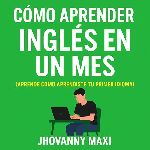 How to Learn English in One Month (Spanish Edition) Audiolibro Por Jhovanny Maxi arte de portada