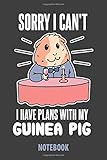  Notebook: Notizbuch Meerschweinchen, ca. DIN A5 (6\'\' x 9\'\'), 120 Seiten, kariert  Für Notizen, Ideen, Termine, Skizzen oder Zeichnungen  Tolles ... Haustier Besitzer und Meerschweinchen Freunde