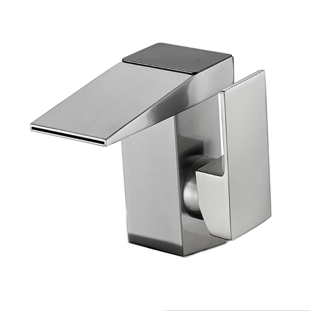 Mitigeur d'évier numérique LCD cascade pour lavabo de salle de bains