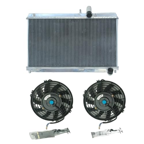 Car Aluminum Radiatorcompatible With Mazda Rx8 Fe Series 13b Msp Se17 Coupe R...