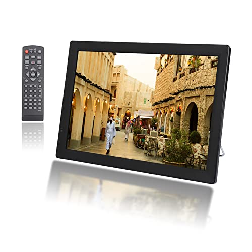 TV Digital Portátil HD 1080P Para Automóvil De 14 Pulgadas, 16:9 TFT-LED Alta Sensibilidad, Para Caravana, Camping, Exterior Con Función De Radio FM Incorporada En 1800 MAh