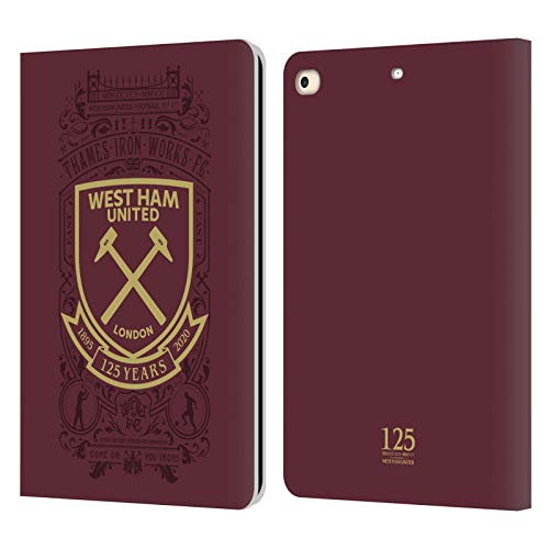 Étui iPad 9.7 West Ham United FC housse protection tablette cuir
