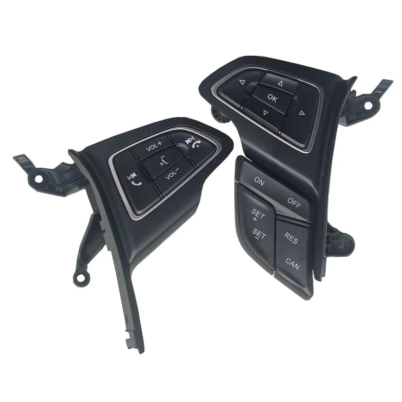 Cruise Control Switch for Focus 3 Cruise Buttons Car Multi-Function Steering Wheel Control Button with Cables