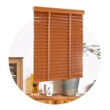 Persiana de ventana horizontal Persianas horizontales Listones de 50 mm, Persianas venecianas de madera 50 cm 60 cm 80 cm 90 cm 100 cm 110 cm 120 cm 150 cm, Persianas de tratamiento HWindows, Persiana