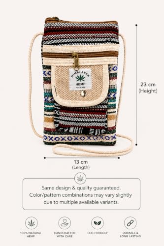 Image of Handmade Crossbody Sling Bag, Boho Style, THC Free, for Men & Women