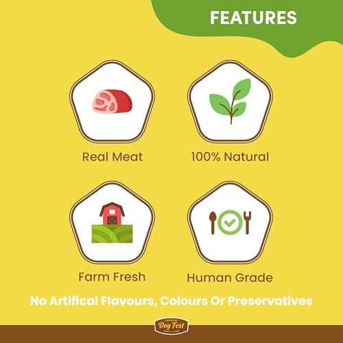 Image of Barkbutler x Dogfest Meat Sticks Rabbit, Dog Treat 45g| Protein Packed, Made with Natural Ingredients | 0% Artificial Flavours, Colours or Preservatives | Select Grade, for All Adult Breeds