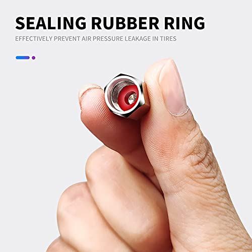 CREEST 4 Pezzi Auto Cappucci delle Valvole