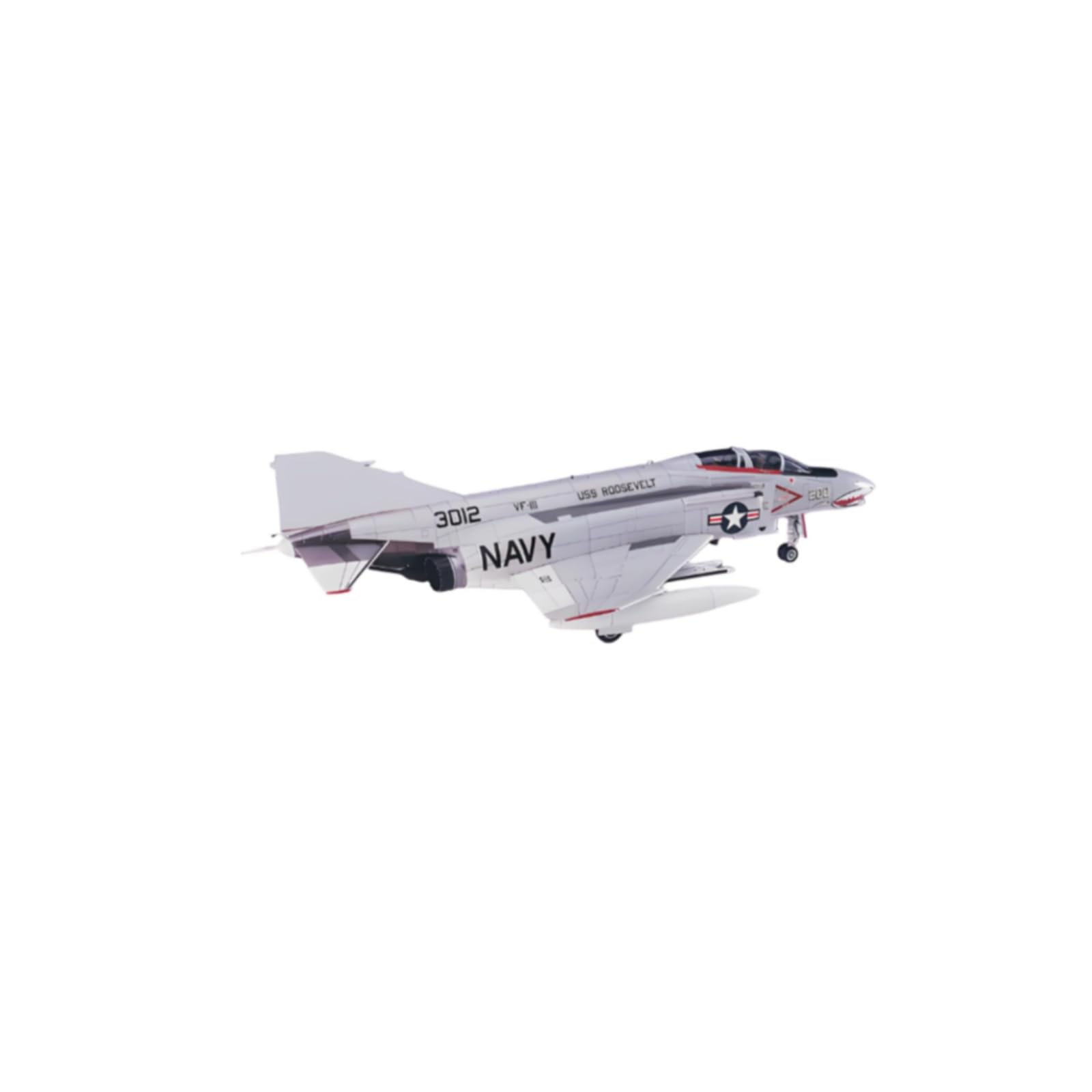 KiBcsLic /N scheinungsjäg II Modellbausatz hochwtig scheinungsjäg-II-Modell sammelbar Strahlflugzeugmodellbausatz für Samml, Hobbyraum, Vitrine