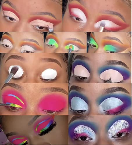 Szdym 2Pcs Eyeshadow Primer,Makeup Primer For Face,Potion,Vegan,Cruelty-Free,Long Lasting Cream Liquid Eye-Shadow For All Shadows,Great For Oily Lids Primer (White * 2) #TOP2