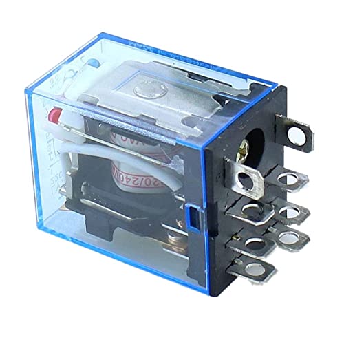 Relais DPDT 8 broches 10A LY2NJ commutation double simultanée EZZON AC 220V