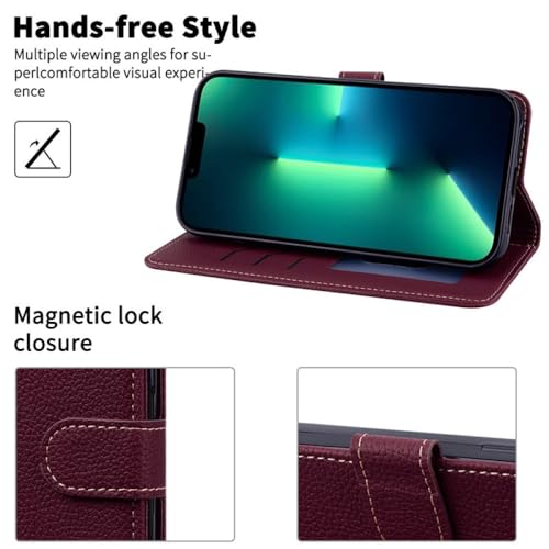 Coque Samsung A14 5G chic finitions soignées simili cuir