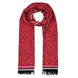 Jacquard-Muster allover CODELLO Logo-Schal aus edler Viskose