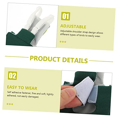 INOOMP Fraldas Para Pássaros Voadores Terno Para Pássaros Terno Para Pássaros Fraldas Para Papagaios