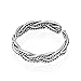 AeraVida Oxidized Celtic Weave Design Sterling Silver Toe Ring | Celtic Toe Rings for Women Sterling Silver | Sterling Silver Adjustable Toe Ring | Unisex Toe Ring