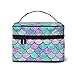 Borsa da trucco da viaggio Borsa cosmetica per le donne Organizzatore grande viaggio per ragazza adolescente, Bilancia sirena 52, Taglia unica