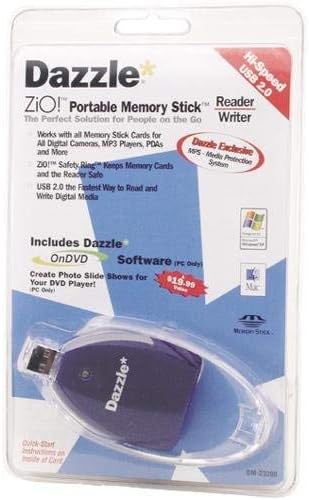 Dazzle ZiO! Hi-Speed Portable Reader/Writer - Card reader ( MS ) - Hi-Speed USB