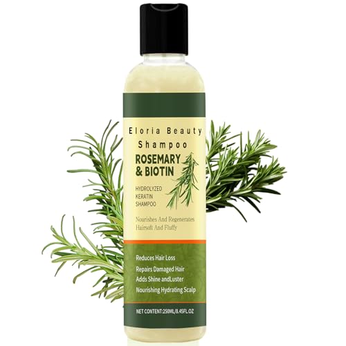 Image of 2026 New Eloria Beauty Shampoo,Rosemary & Biotin Hair Growth Shampoo Anti Hair Loss,Soft and Shine,Hair Loss and Thinning,Growth for Women and Men (1PCS)