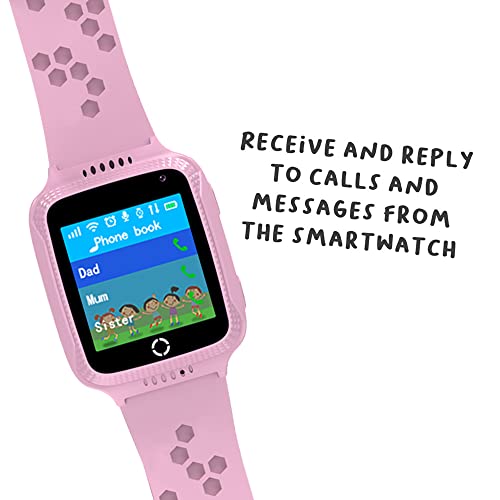Smartwatch Celly Kidswatch, Rosa - 5