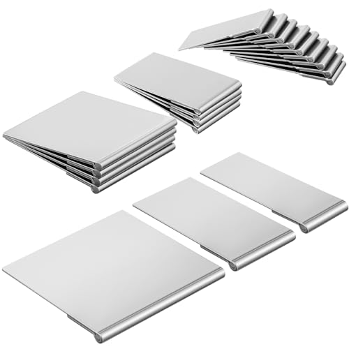 Hicarer 20 Pcs Pull Plate Kit Auto Body Repair Kit Heat Auto Body Weld and Pull Clamp Complete Set Treated Steel Plates (1