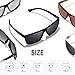 KWHZXGYY Sunglasses Men Polarized Sunglasses for Mens and Womens,Black Retro Sun Glasses Driving Fishing UV Protection