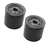2Pcs Hydraulic Spin-On Oil Filters AM116156 A-HF29147 Compatible with John Deere Garden Tractors