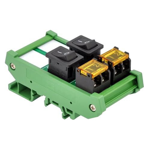 Módulo de interruptor basculante para solucionar cortes accidentales en riel DIN 2