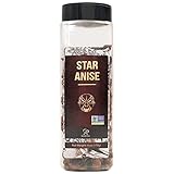 Soeos Star Anise Seeds 6oz (170g), Non-GMO Verified, Great for Baking and Tea, Anis Estrella, Whole...