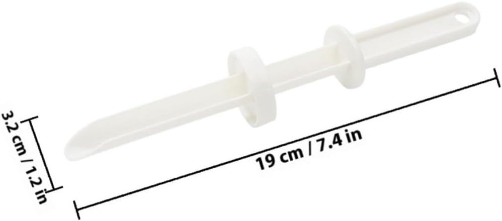 COLLBATH 4Pcs Reusable Food Injectors Convenient Kitchen Marinade Stuffing Tool for Meats Poultry Vegetables Versatile Handheld Sausage Stuffer Material