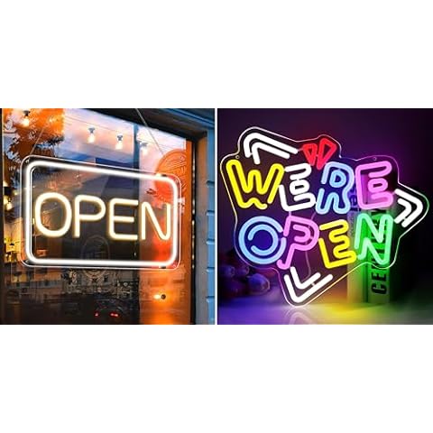 We're Open Signs for Business Open Signs for Business Cover