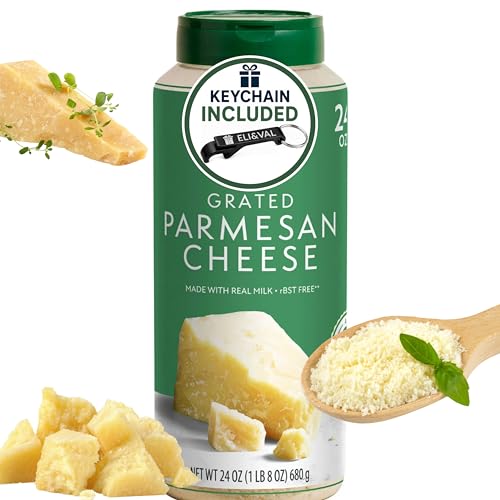 Grated Parmesan Cheese 1lb 8 oz – Premium Aged Parmesan, Ready-to-Use, Perfect for Pasta, Pizza, Salads, and More – No Artificial Flavors or Additives