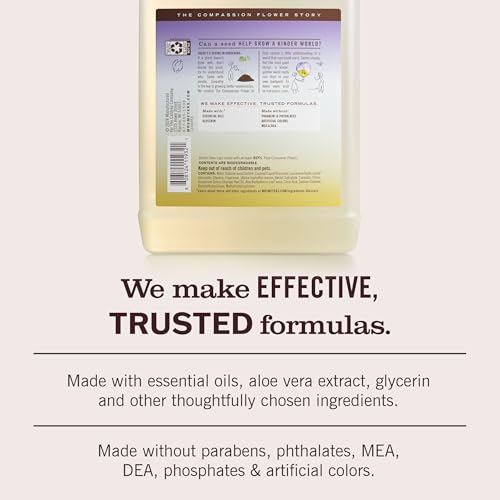 Image of MRS. MEYER'S CLEAN DAY Liquid Dish Soap Refill, Compassion Flower, Packaging May Vary, 48 fl. oz