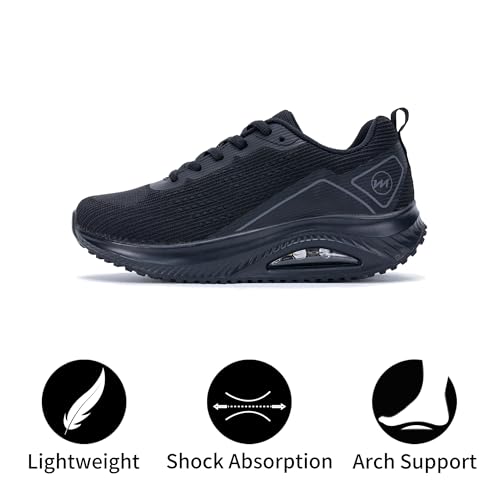 Image of Gyeice Women's Walking Shoes Arch Support Orthotic Breathable Tennis Sneakers for Plantar Fasciitis Pain Relief US 5.5-11