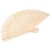 Imagen de Ventilador de mano plegable de madera, 34 cm