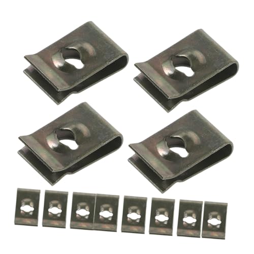Clips metálicos tipo para coche Ciieeo de hierro para reparar parachoques sueltos fácilmente