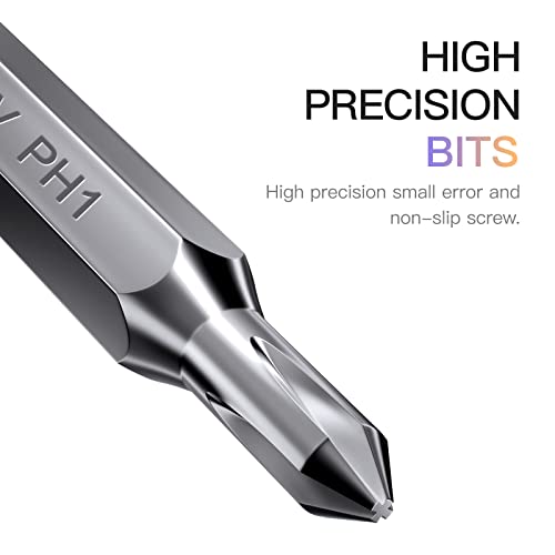 Rartop Screwdriver Set - Small Screwdriver Set With 30Pcs Precision Screwdriver Bits, Mini Phillips Slotted Hex Star Torx Bits For Watch, Glasses, Cell Phone, Switch, Laptop And Electronics Repair #TOP3