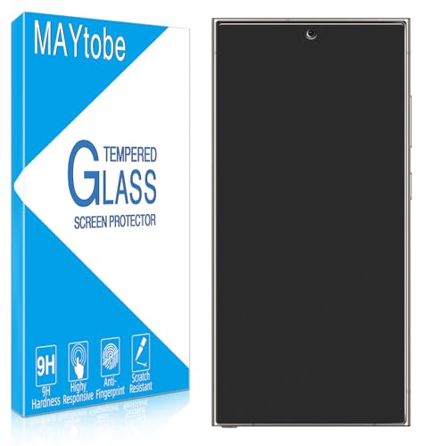 MAYtobe [2-Pack Matte Screen Protector for Samsung Galaxy S24 Ultra Tempered Glass Anti-Fingerprint Smooth as Silk Anti-Reflection Anti Scratch