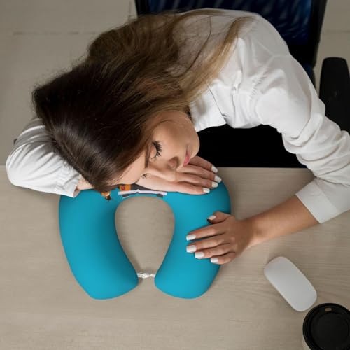 Almohada en U de espuma viscoelástica 25 cm x 30 cm miniatura 7