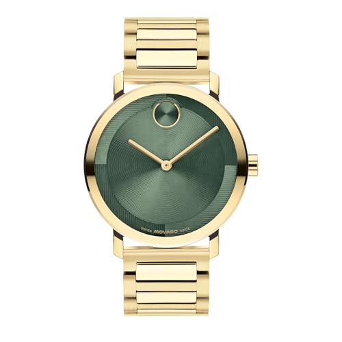 Image of Movado Bold Evolution 2.0 Men's Watch - Swiss Quartz Movement, Stainless Steel Mesh Bracelet - 3 ATM Water Resistance - Luxury Fashion Timepiece for Him - 40mm