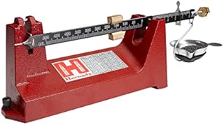 Hornady Lock-N-Load Beam Scale - Analog Powder Scale for Reloading Tasks - 0 to 500 Grain Precise Measurement Range, Accurate to 0.1 Grain - Easy to Read, Laser Etched Scale - Item 050109