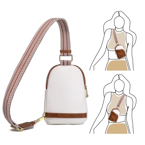 Image of Haytijoe RFID Anti-Theft Sling Bag for Women, Small Crossbody Travel Purse with Locking Zippers, Lightweight Everyday Bag
