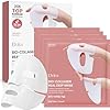 Elvira Bio-Collagen Real Deep Mask, Overnight Hydrating Face Mask with Hyaluronic Acid, Korean Skincare Face Mask for Moisturizing and Firming, Face Masks Sheet for All Skin Types, 4 Pack