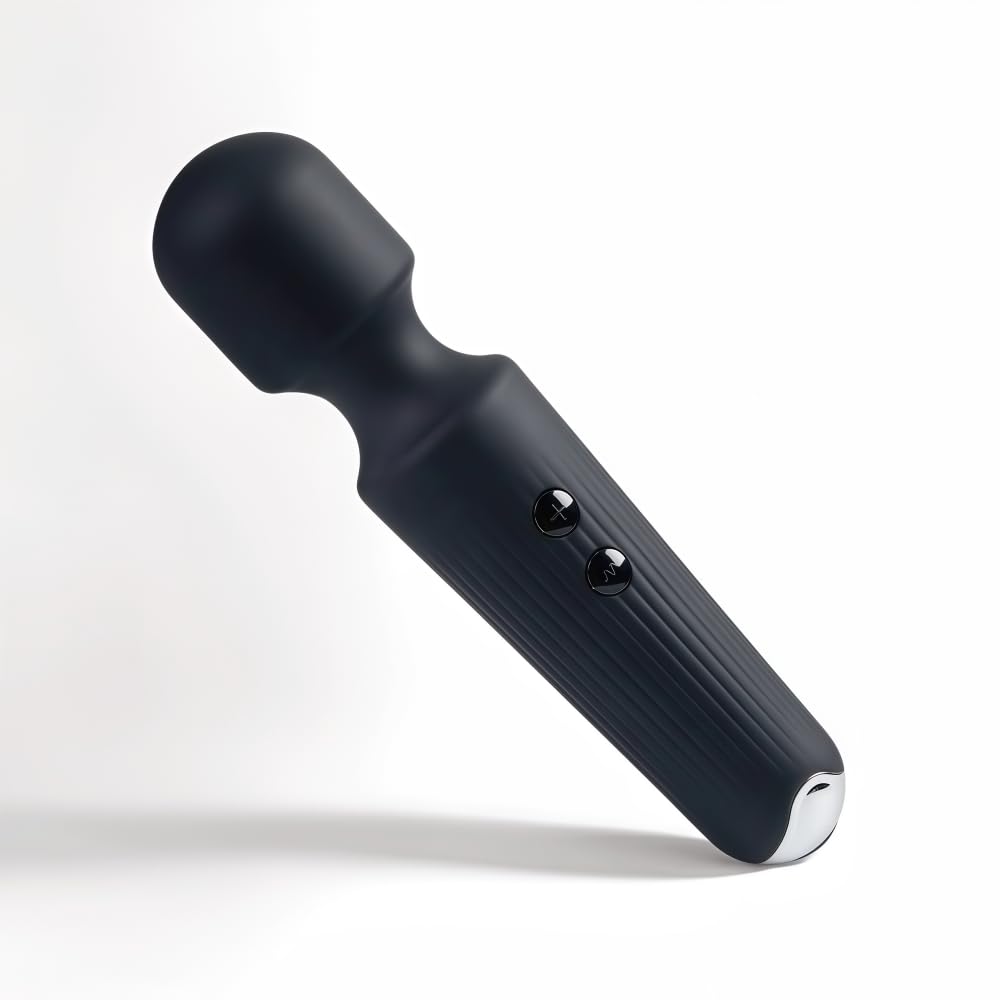 Wand Vibrator Sex Toys for Women Vibrating Wand Massager with 6 Vibration Modes Soft Silicone Adult Sex Toys