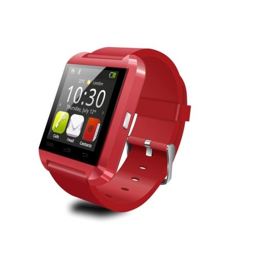 U8 Wearable Smartwatch,Camera Message Media Control/Hands-Free Calls/Anti-lost for Android/iOS Smartphone