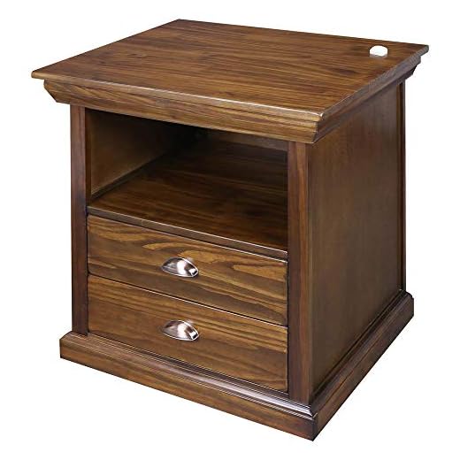 Lincoln Nightstand with Concealed Storage