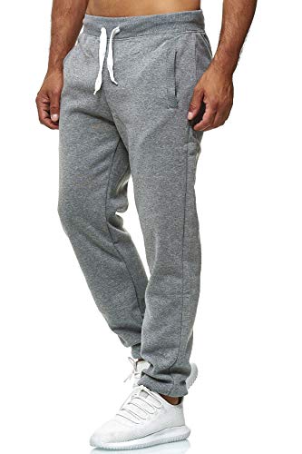 Hidyliu Calça de moletom masculina com cordão e cintura elástica para corrida com bolsos, Calça de m