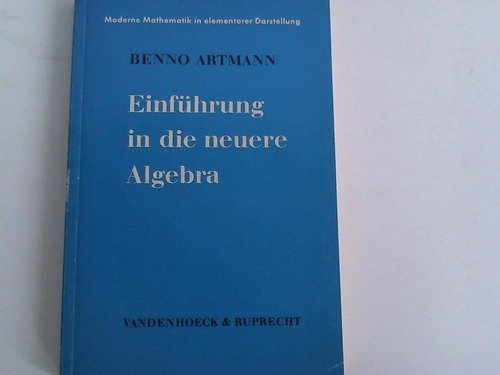 Eine Einfuehrung in die Algebra