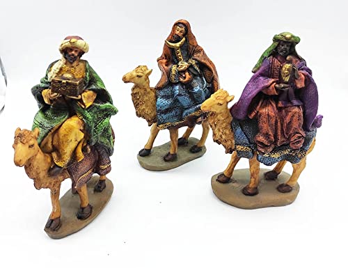 Presepe Completo re magi 18 CM soggetti in Resina