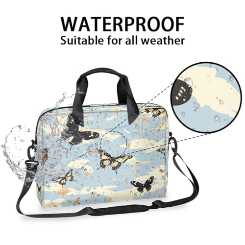 Bolso para portátil con diseño floral 16 pulgadas miniatura 2